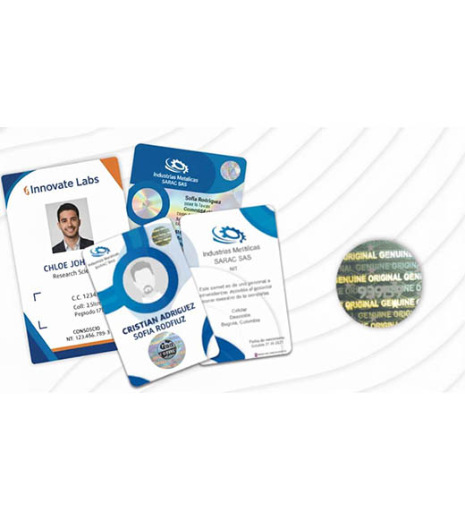 Carnet con Holograma de Seguridad